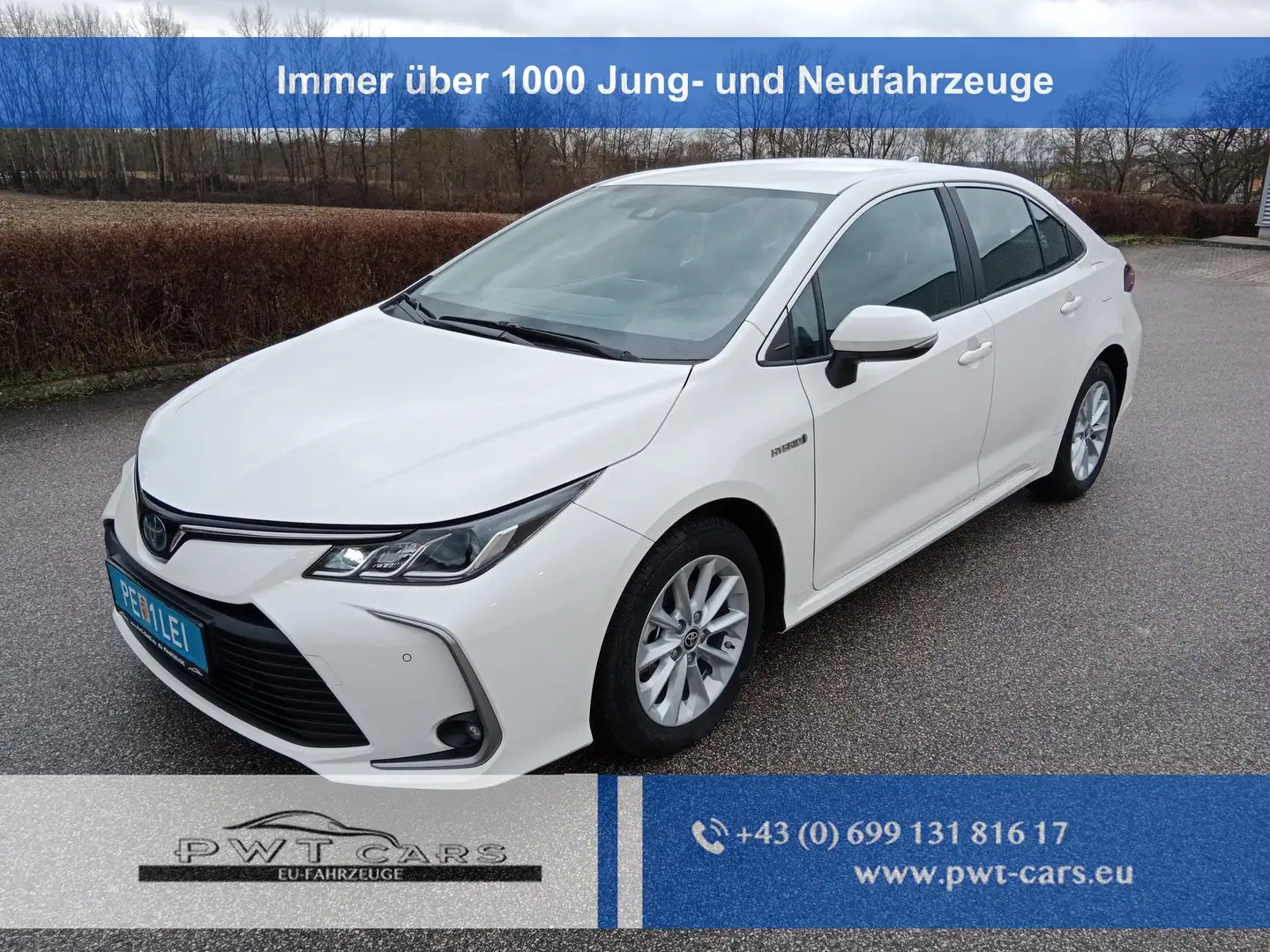 Toyota Corolla 1.8 Hybrid  122PS  Sofort Verfügbar Білий - 1