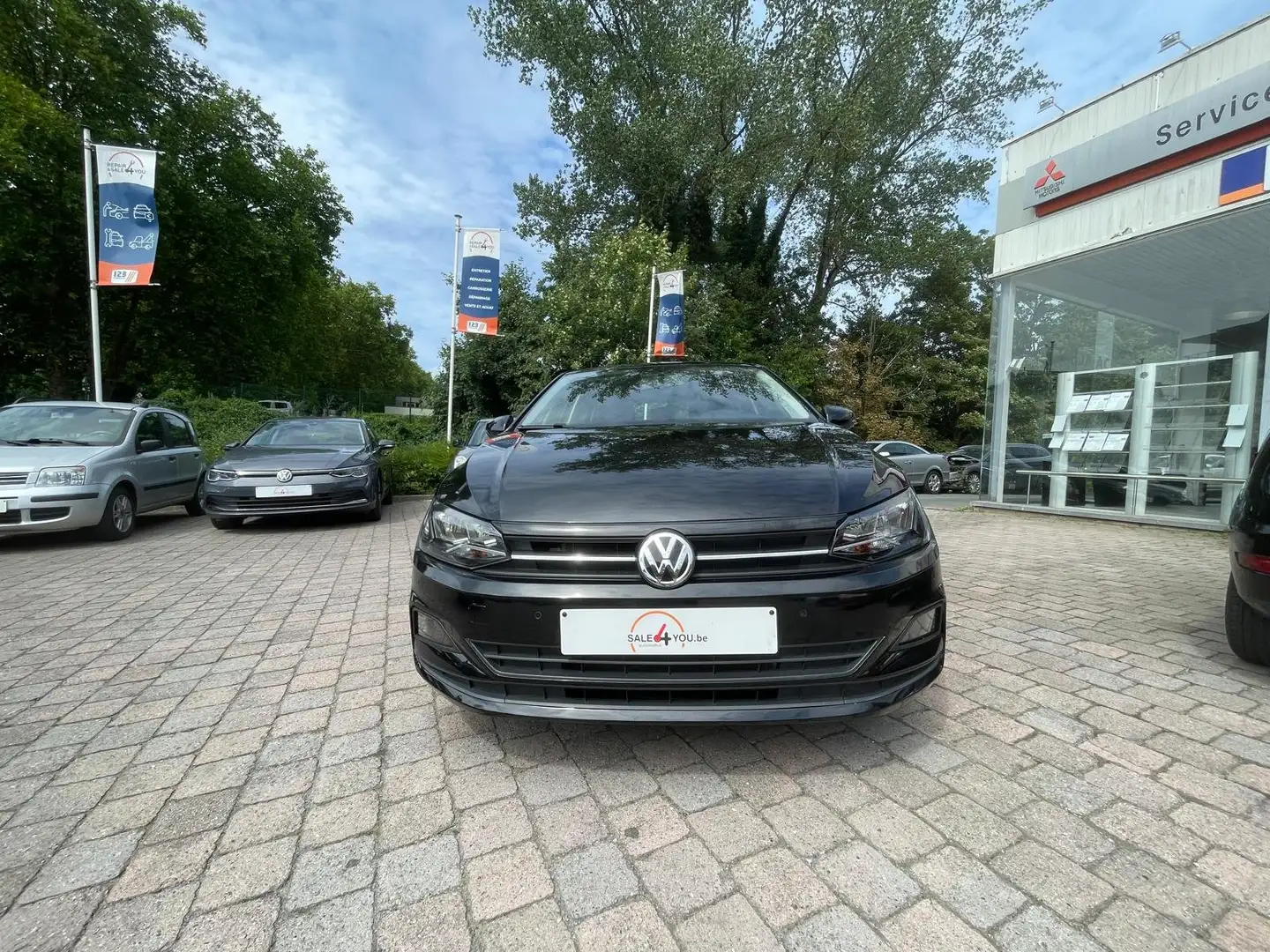 Volkswagen Polo Polo 1.0 TSi Comfortline OPF DSG Zwart - 1