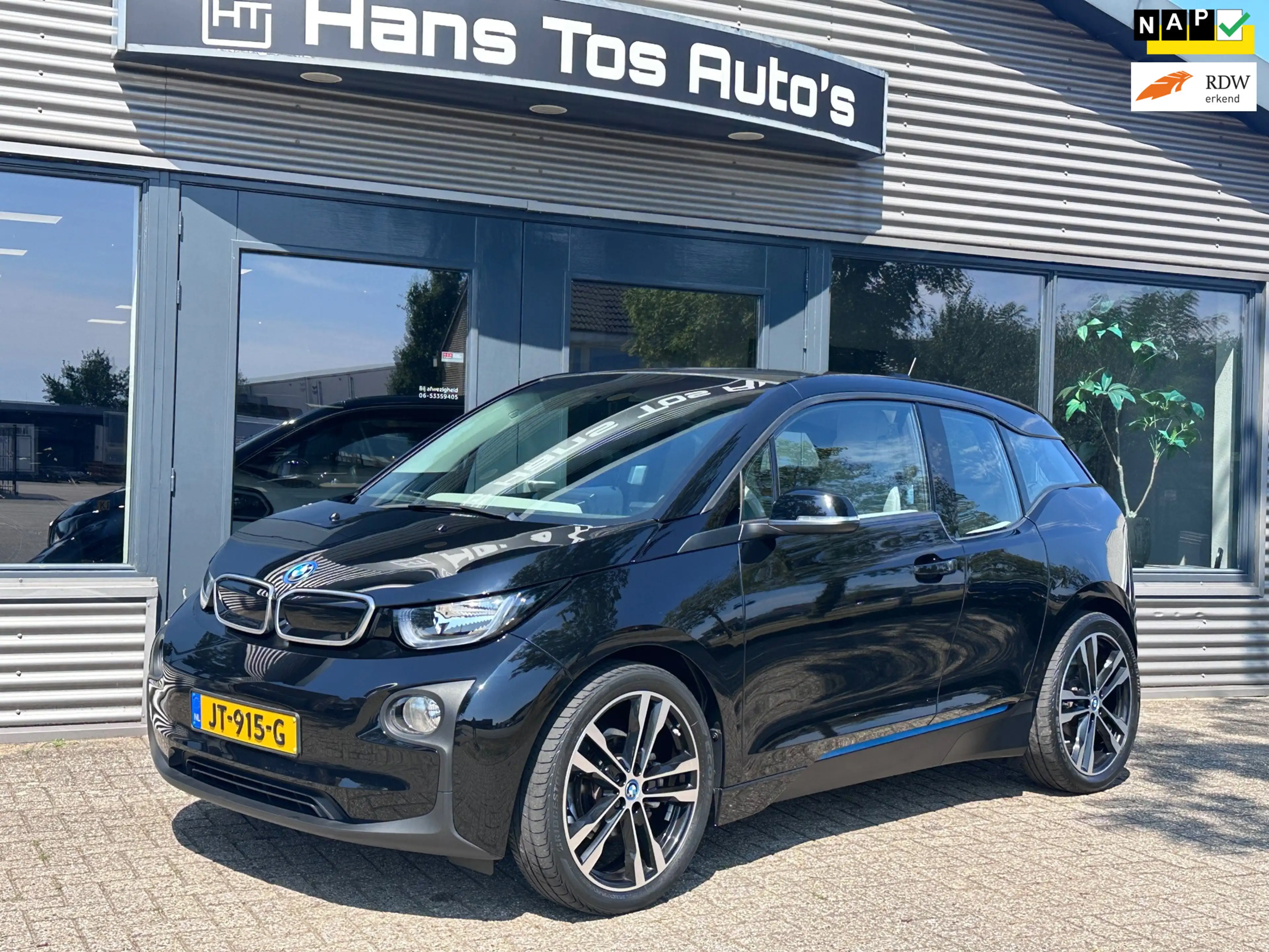 BMW i3 22 kWh WARMTEPOMP /SOH 86% / 20"/ NL-Auto / Leer /