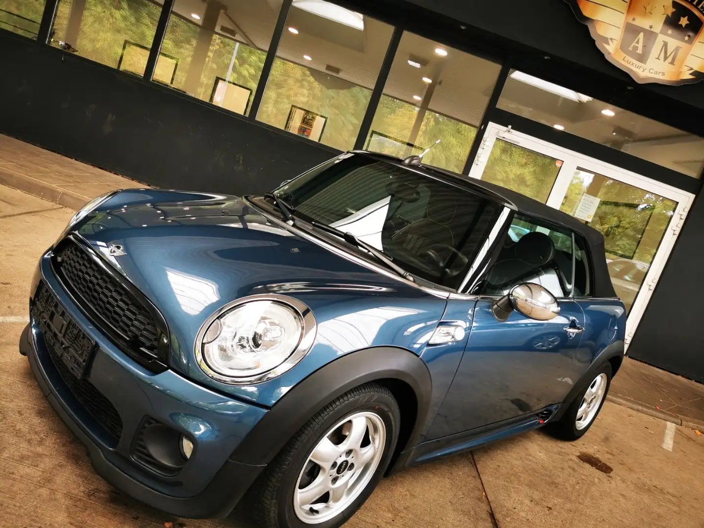 MINI Cooper Cabrio /JohnWorks-Umbau/AT-Motor/ Leder Blau - 2