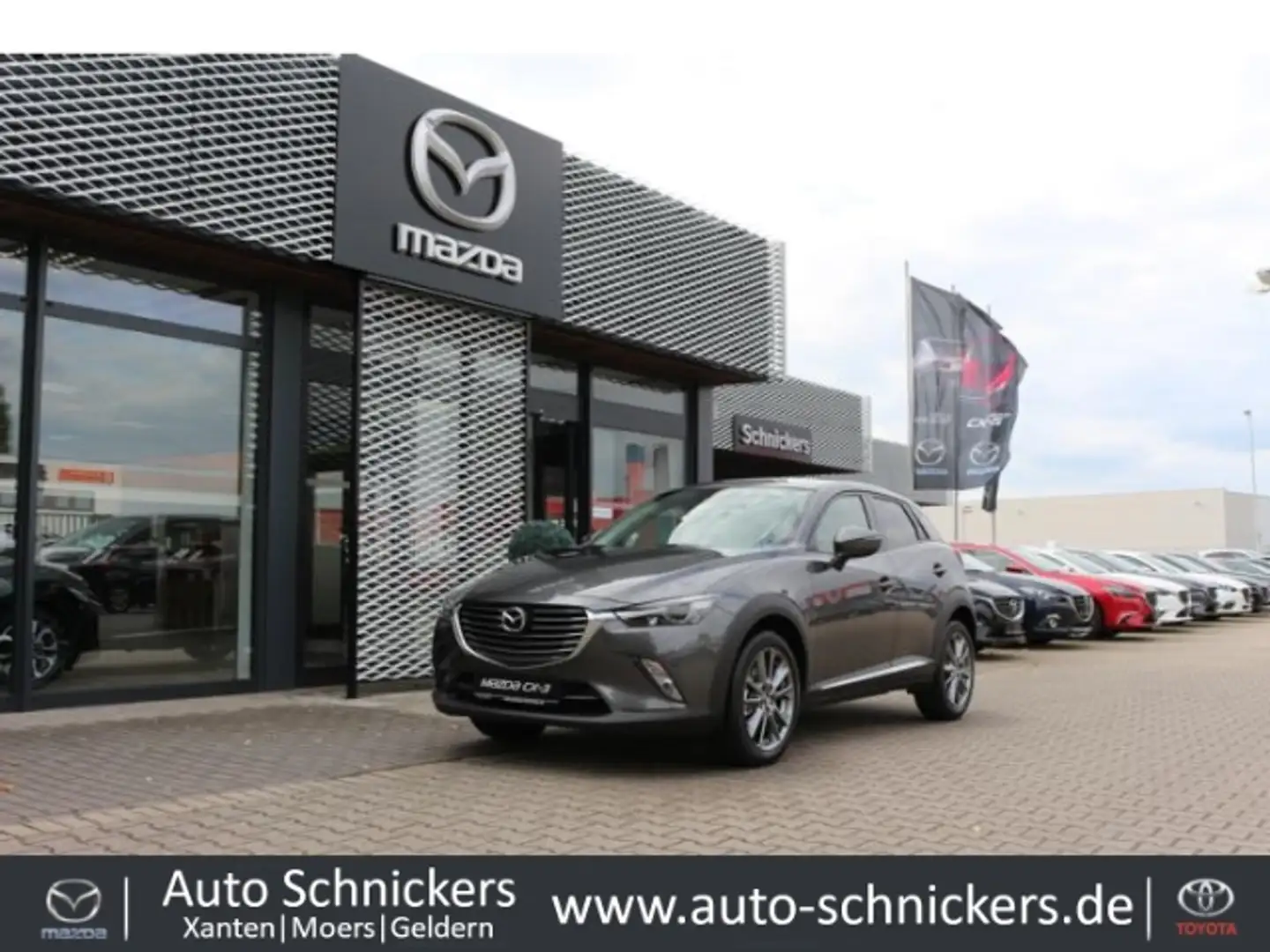 Mazda CX-3 SKYACTIV-G+KIZOKU-INTENSE+ALLWETTERREIFEN Grau - 1