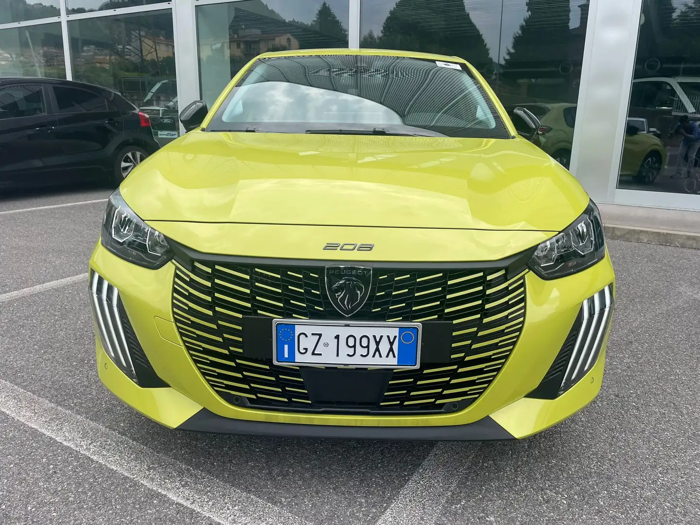 Peugeot 208 1.2 PureTech Allure S&S 100 E6E Jaune - 2