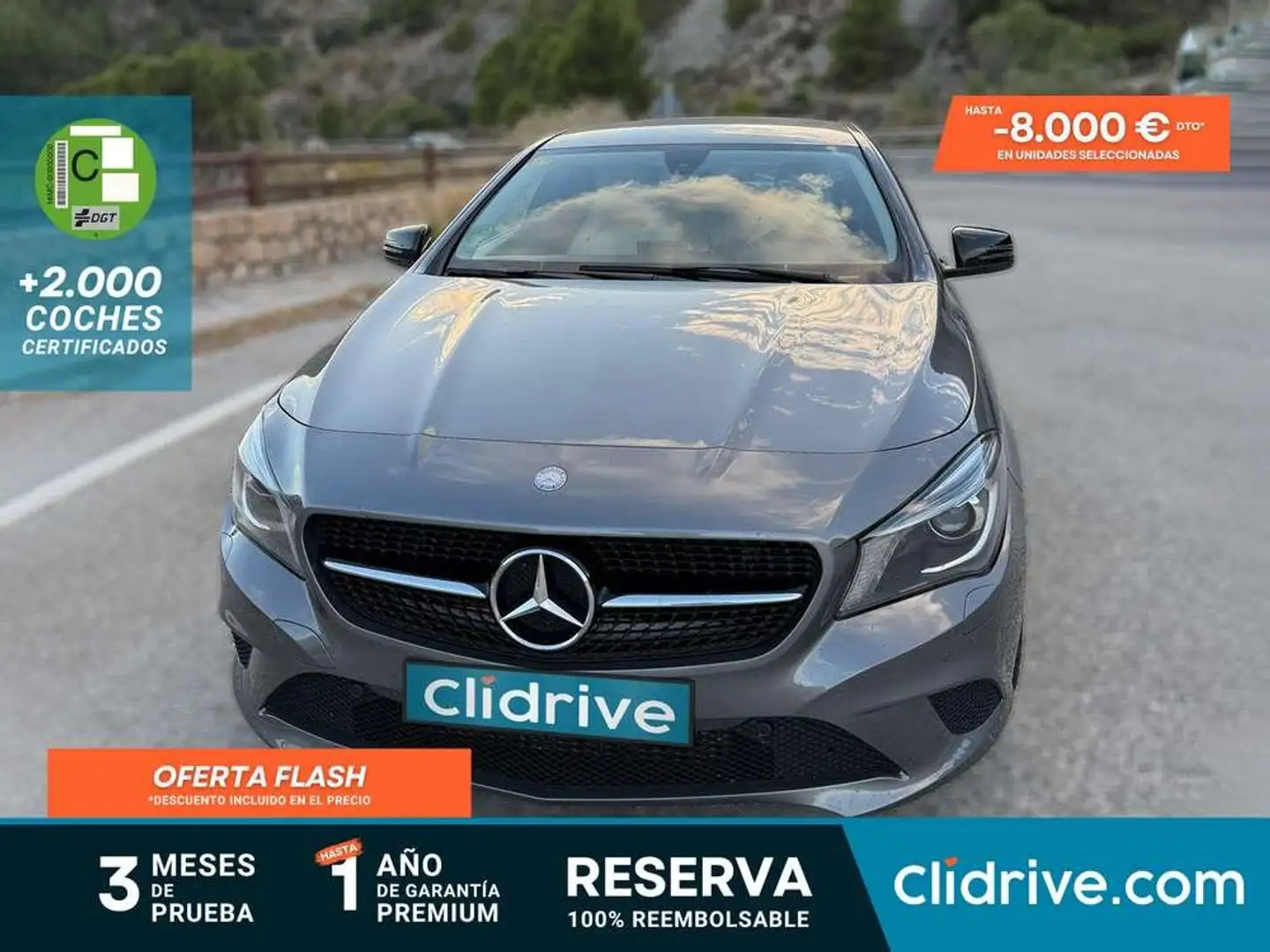 Mercedes-Benz CLA 220 CDI Aut. Gris - 1
