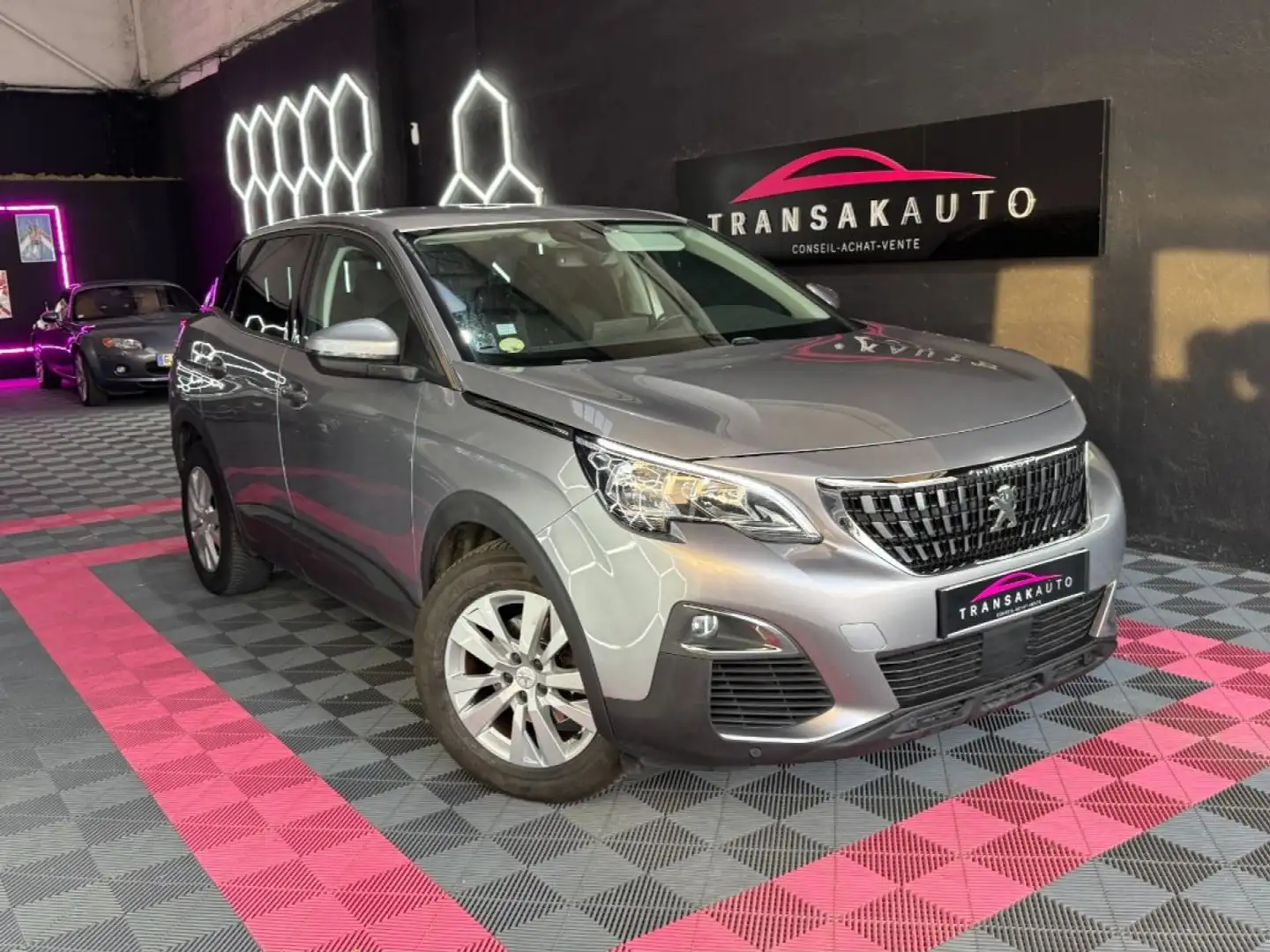 Peugeot 3008 BUSINESS Allure 1.5 BlueHDi 130ch SS EAT8 ~ Distribution OK ~ CarPlay ~ Caméra de recul ~ Gris - 1