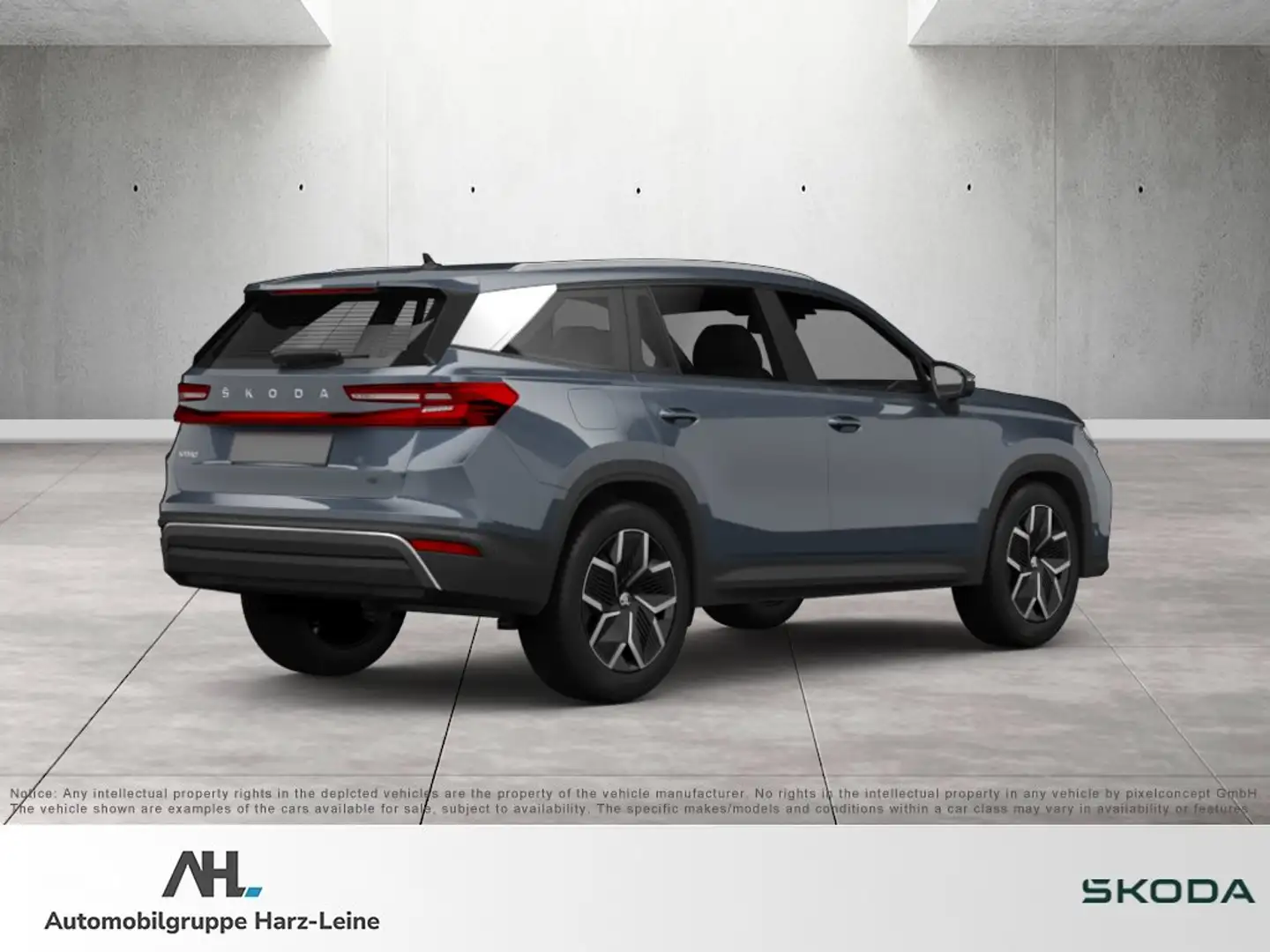 Skoda Kodiaq Sportline Vorführwagen Grau - 2