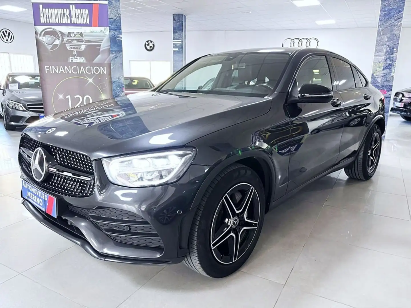 Mercedes-Benz GLC 200 Coupé 200d 4Matic 9G-Tronic Gris - 2
