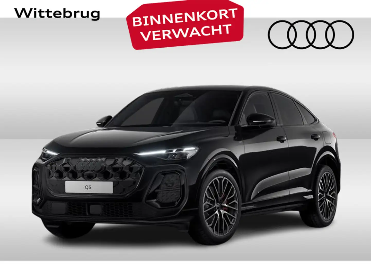 Audi Q5 Sportback e-hybrid 367pk quattro S tronic S editio Negro - 1