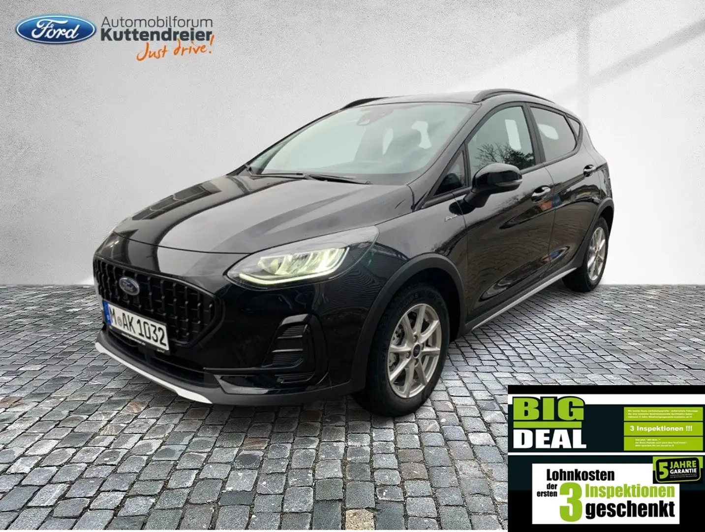 Ford Fiesta Active 5tg Navi App LED Tempomat Sitzheiz Schwarz - 2