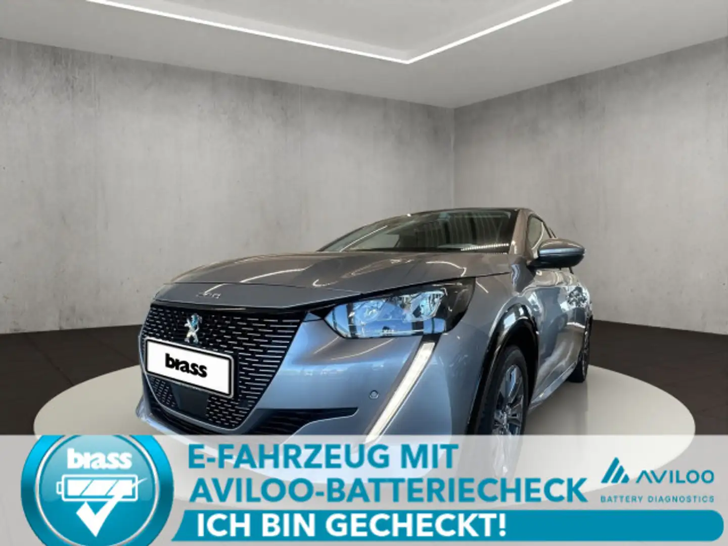 Peugeot 208 136 Allure Silber - 1