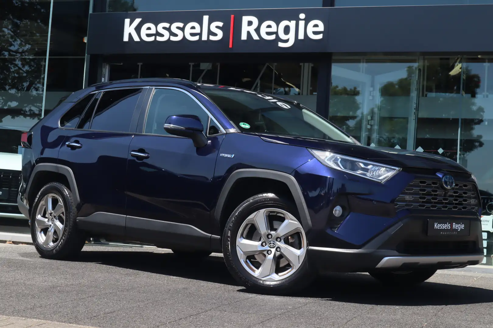 Toyota RAV 4 2.5 Hybrid AWD Executive Leer Navi Led 360 Camera Blauw - 1