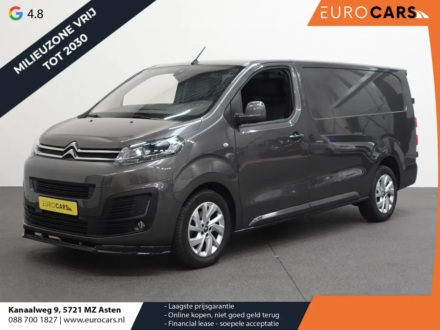 Citroen Jumpy 122pk Automaat XL L3H1 Sport Edition Trekhaak Navi Gris - 1