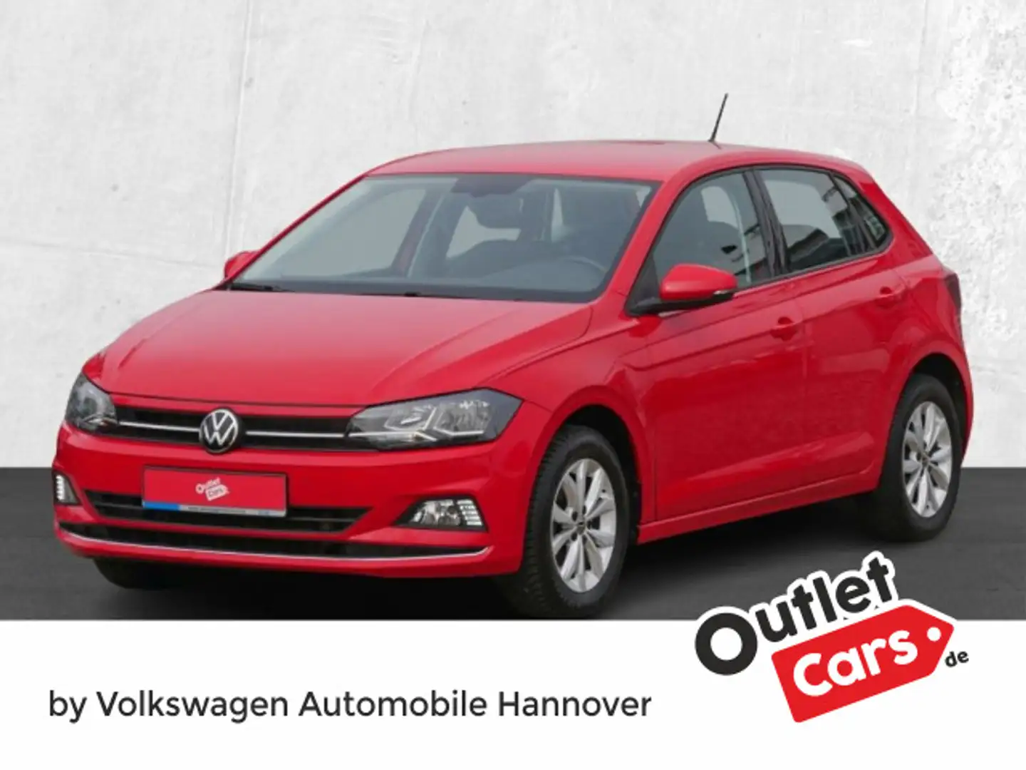 Volkswagen Polo 1.0 TSI DSG Highline Navi ACC PDC SHZ Rot - 1