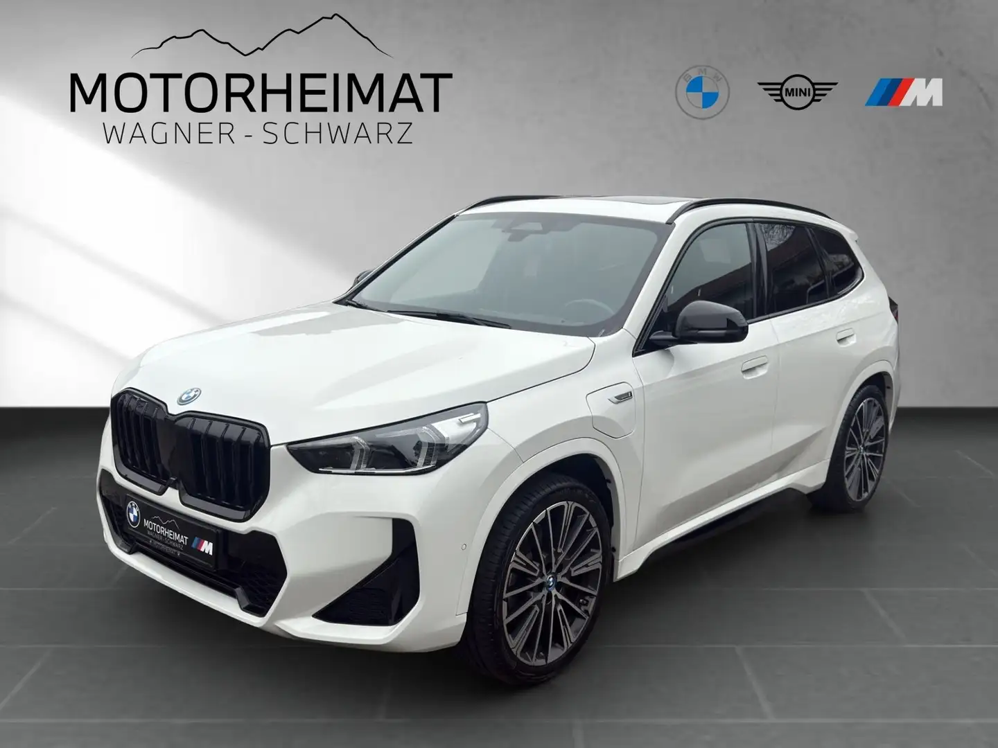 BMW X1 xDrive25e M Sport Pro 360° AHK HUD HiFi Weiß - 1