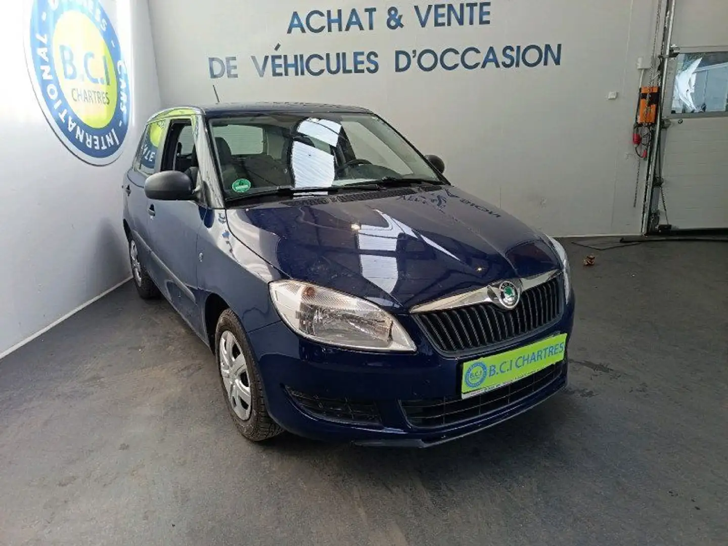 Skoda Fabia 1.2 60CH CLASSIC Bleu - 2