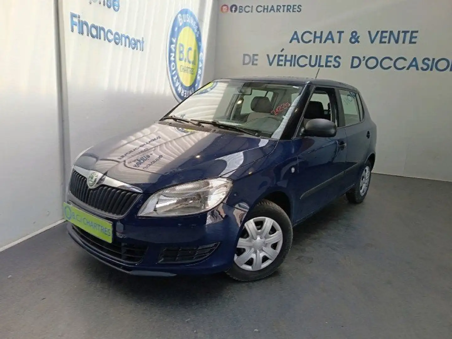 Skoda Fabia 1.2 60CH CLASSIC Bleu - 1