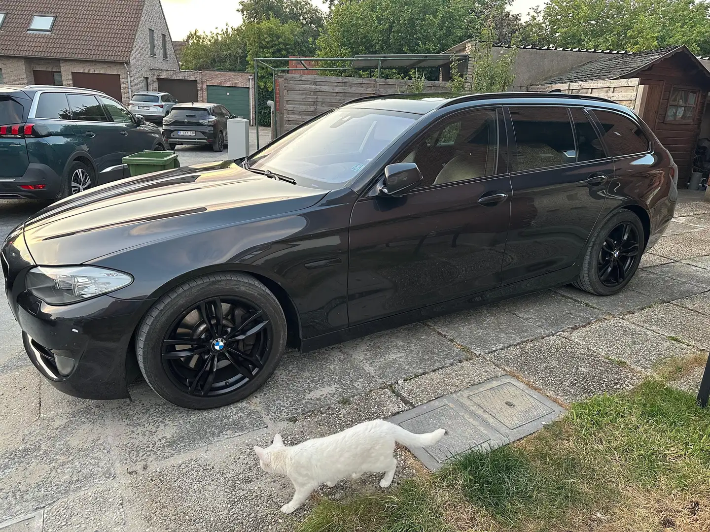 BMW 525 525d Touring Aut. Gris - 1