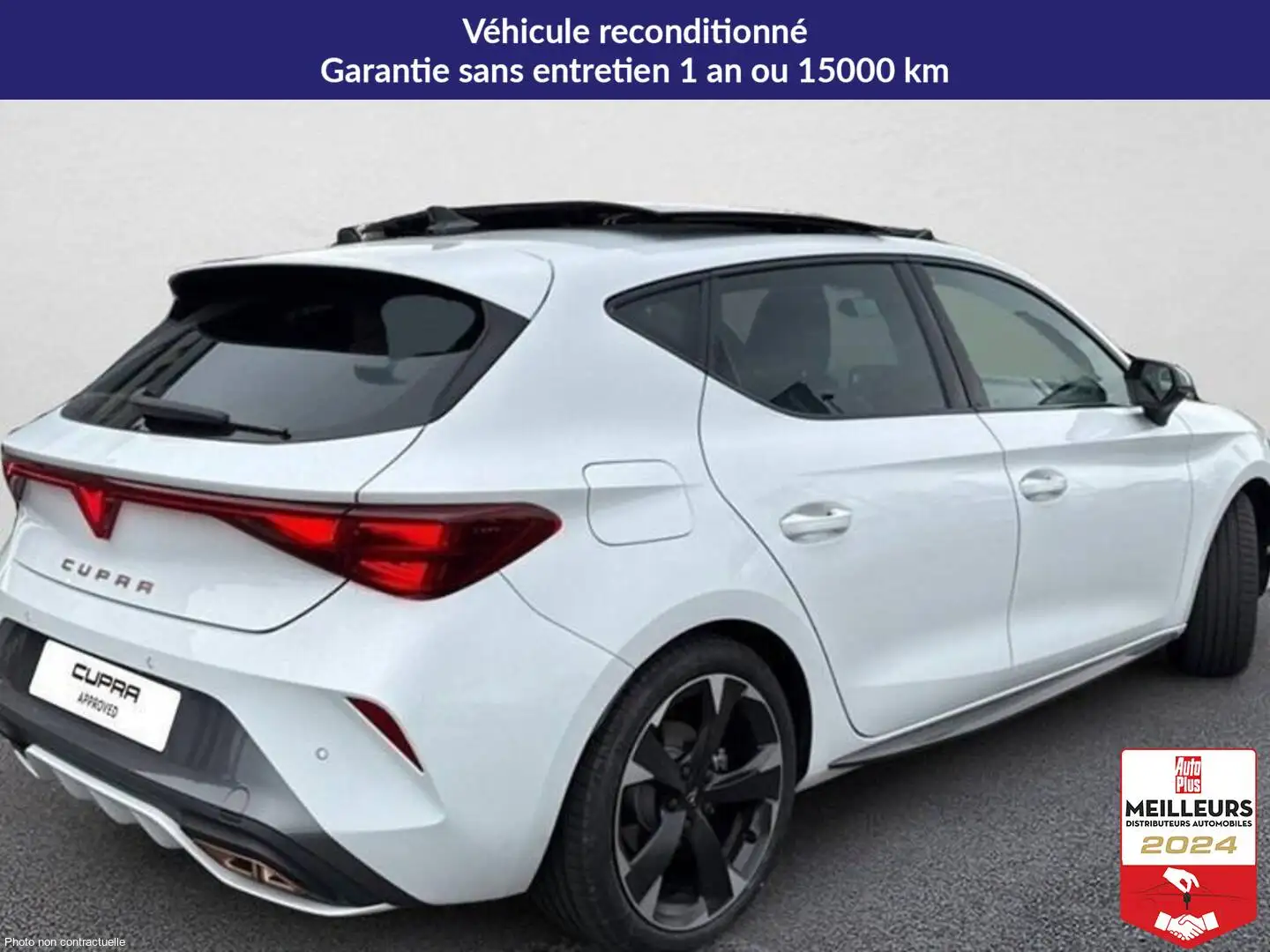 CUPRA Leon Ehybrid 204 ch dsg6 v Blanc - 2