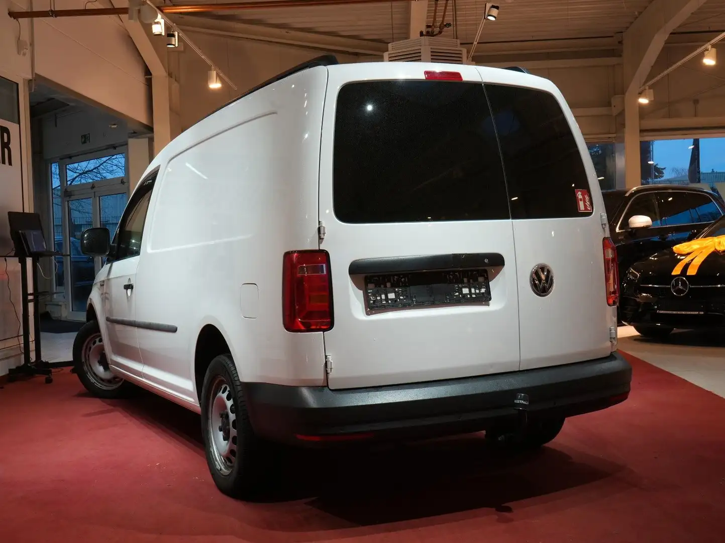 Volkswagen Caddy Maxi  2.0 TDI DSG*Klima* Blanc - 2