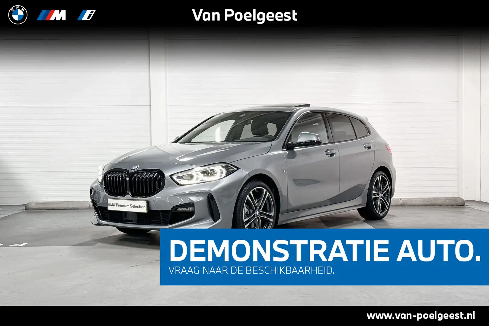 BMW 118 1 Serie 118i | M-Sport | Travel Pack | Panoramadak Grijs - 1