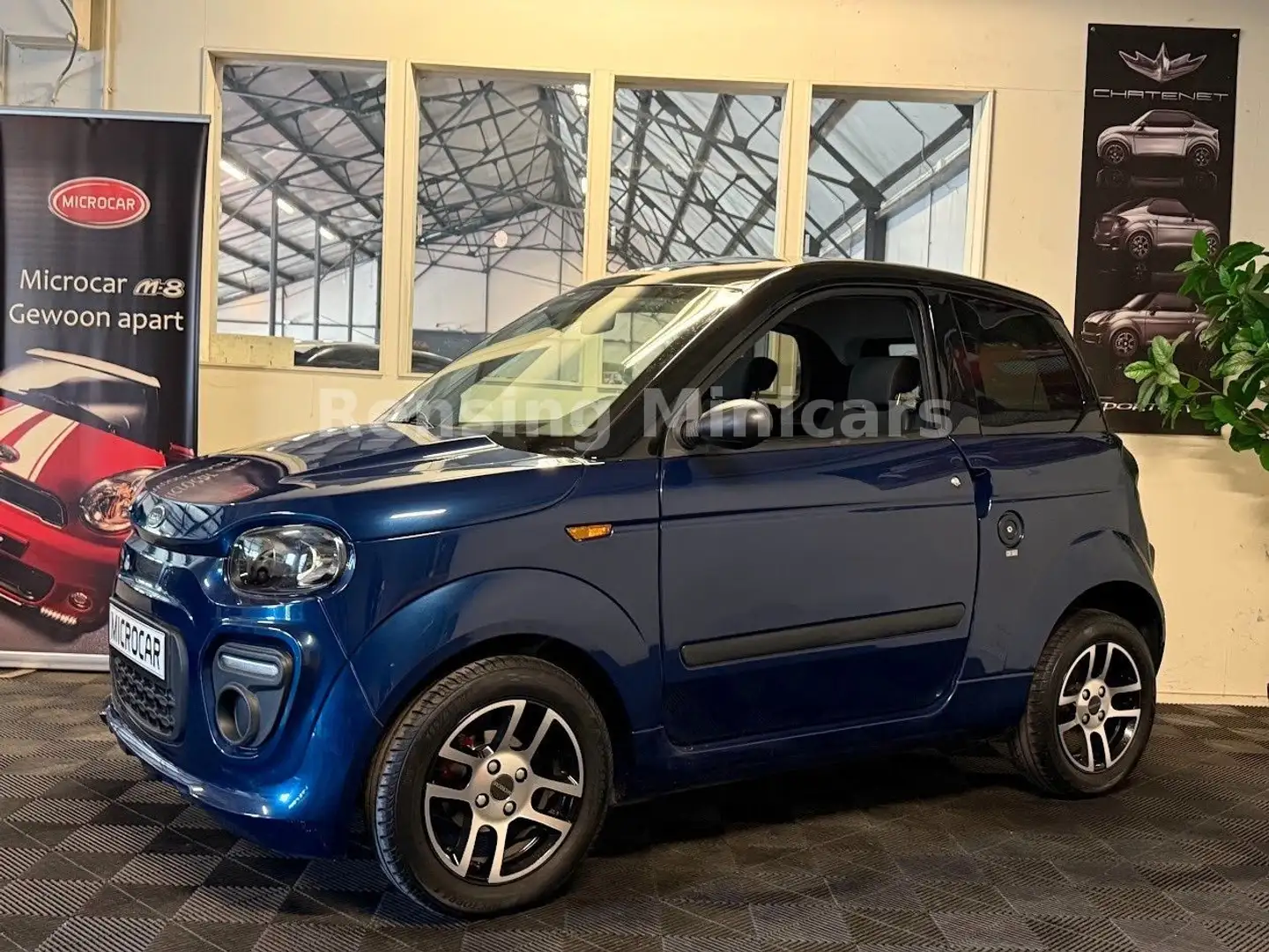 Microcar M.Go DCI Luxe Blue Line Mopedauto XXL 45 KM Blau - 1