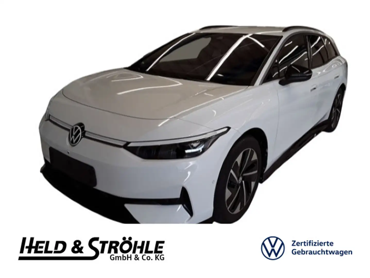 Volkswagen ID.7 Tourer Pro 77kWh AHK IQ-LED HUD 360°KAM Weiß - 1