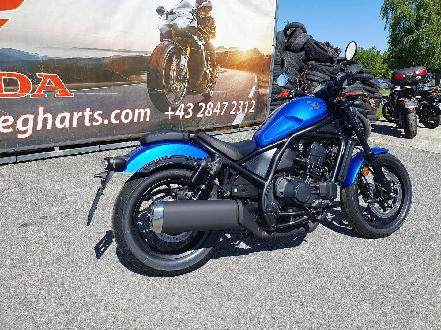 Honda CMX 1100 Rebel DCT 2024 Modrá - 2