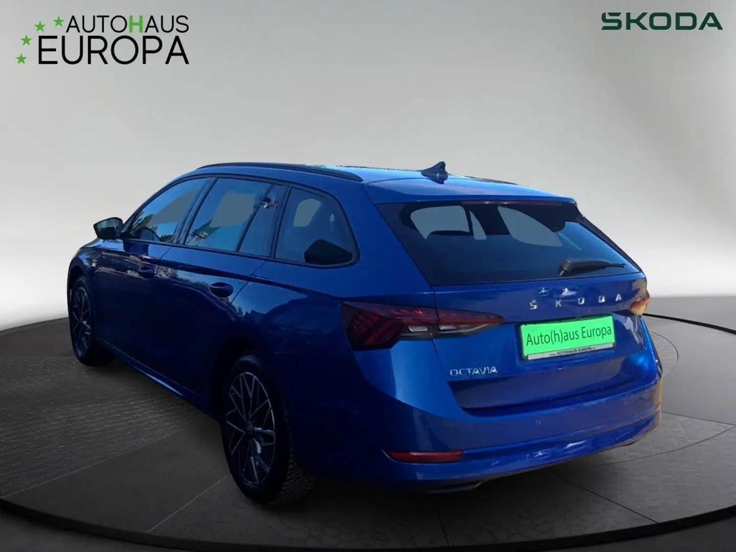 Skoda Octavia Combi 1.0 TSI Clever KlimaA Kam SmartLink 4xSHZ LH Blau - 2