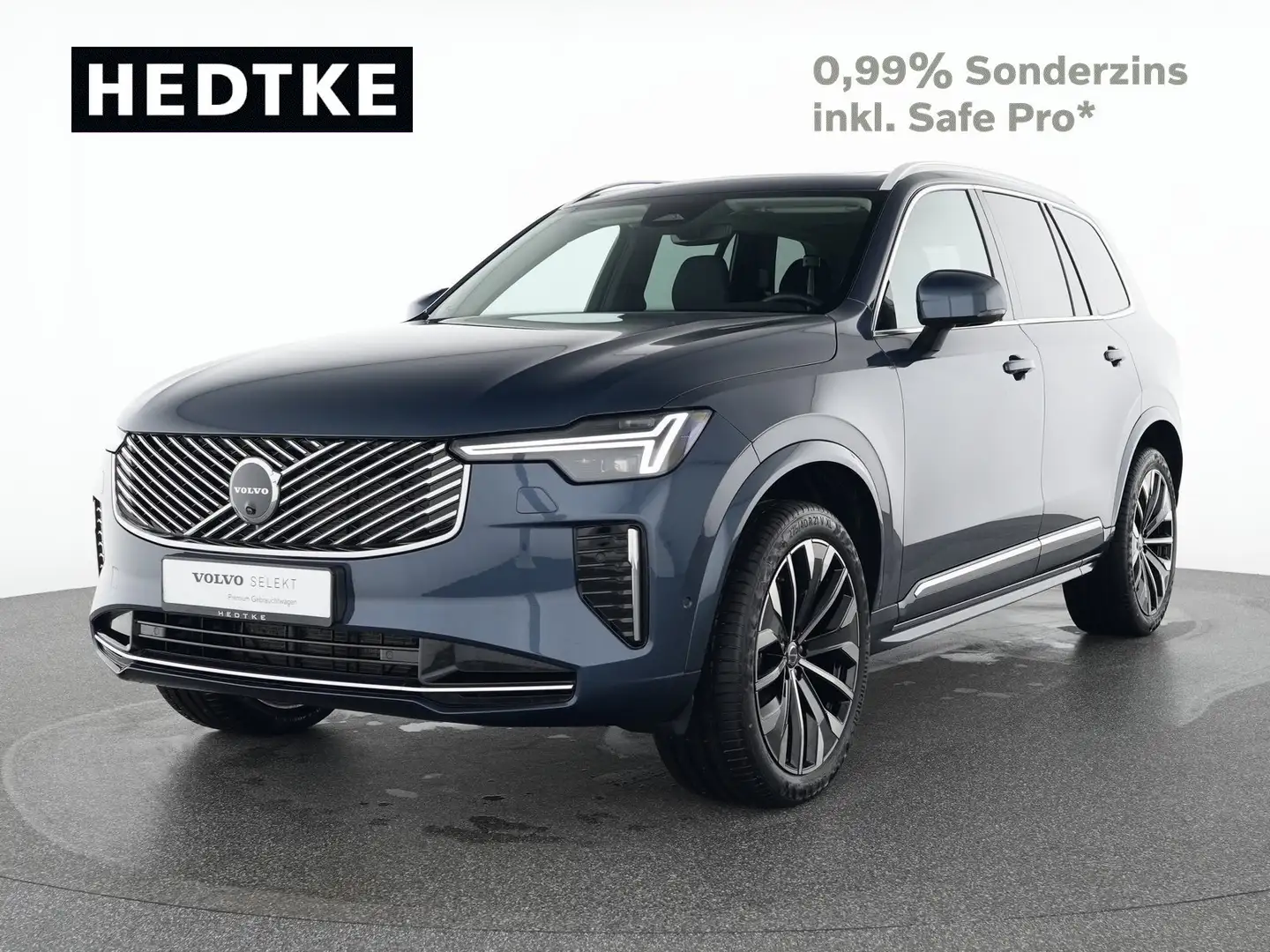 Volvo XC90 B5 Benzin AWD Plus Bright 21"+PANO+360° Blau - 1