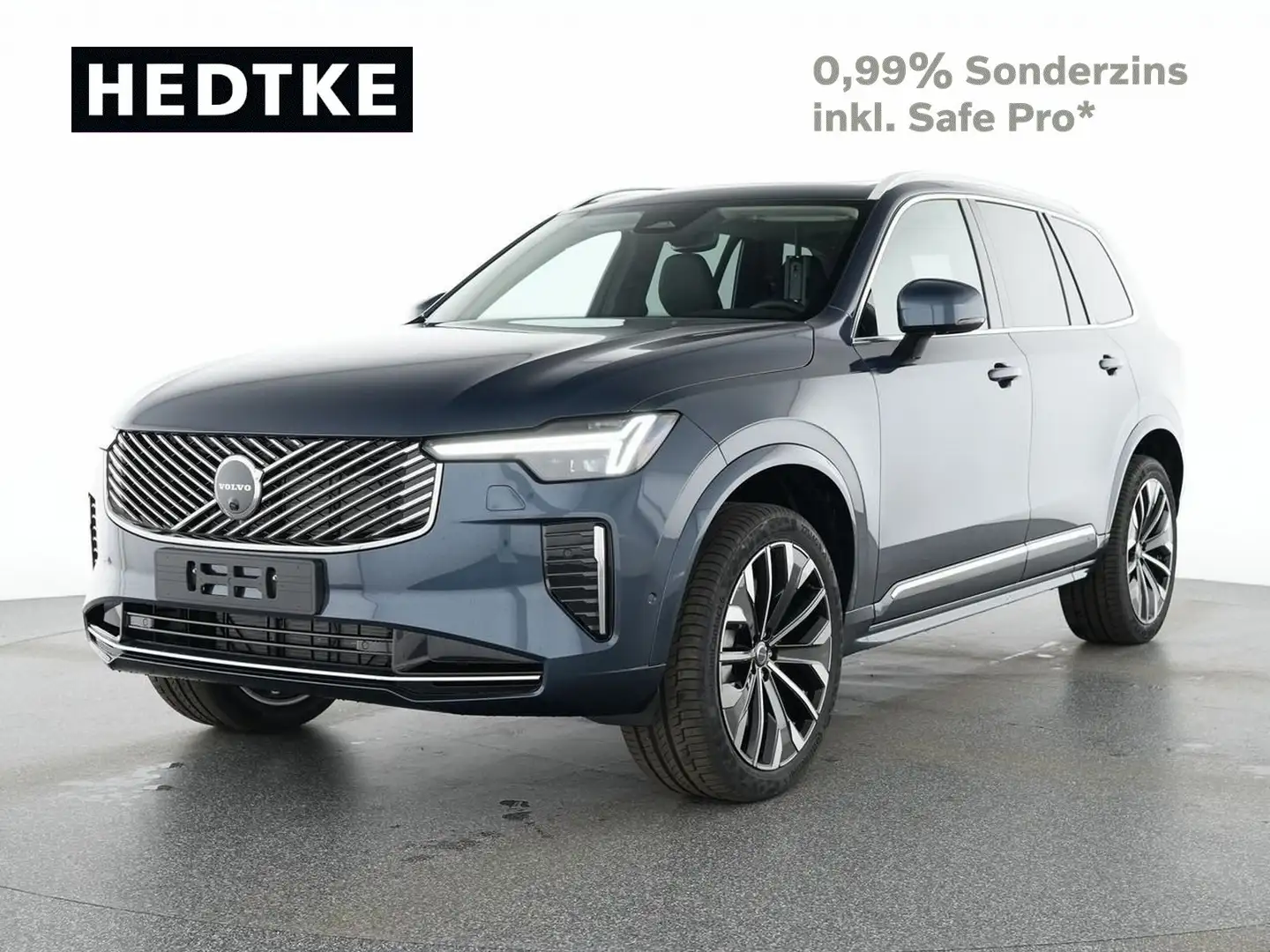 Volvo XC90 B5 Benzin AWD Plus Bright 21"+PANO+360 Blau - 1