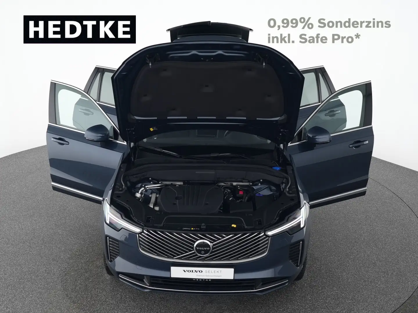 Volvo XC90 B5 Benzin AWD Plus Bright 21"+PANO+360° Blau - 1