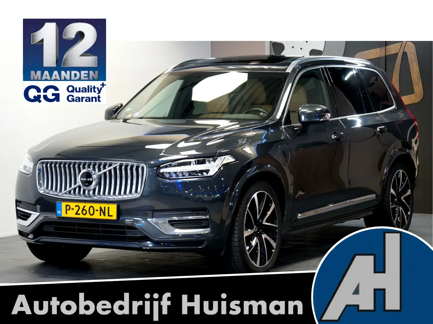 Volvo XC90 2.0 T8 Long Range AWD 335kW/455pk Aut8 Recharge In Gris - 1