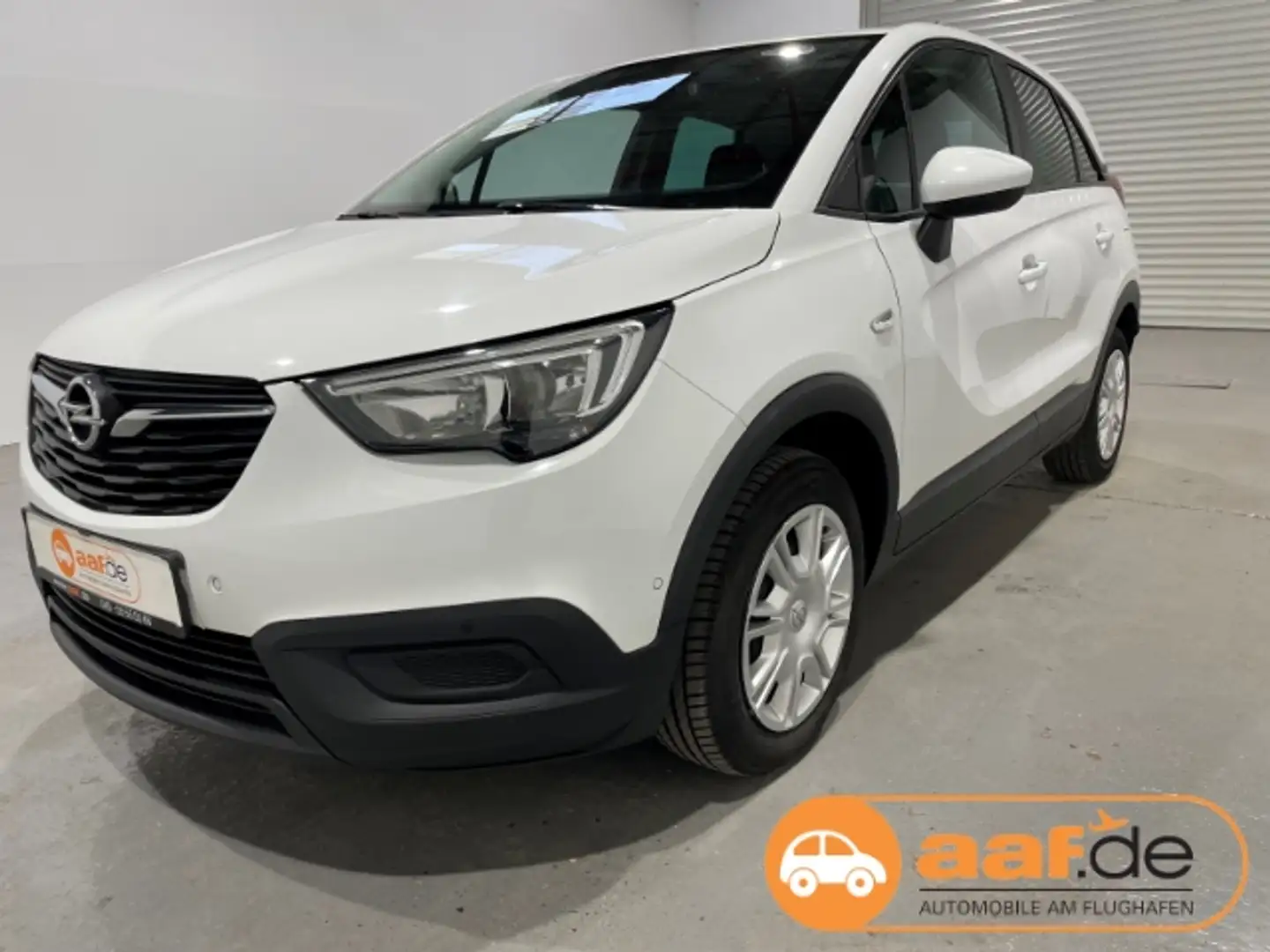Opel Crossland 1.2 Turbo Edition EU6d-T Navi Klima PDC Tempomat Wit - 1
