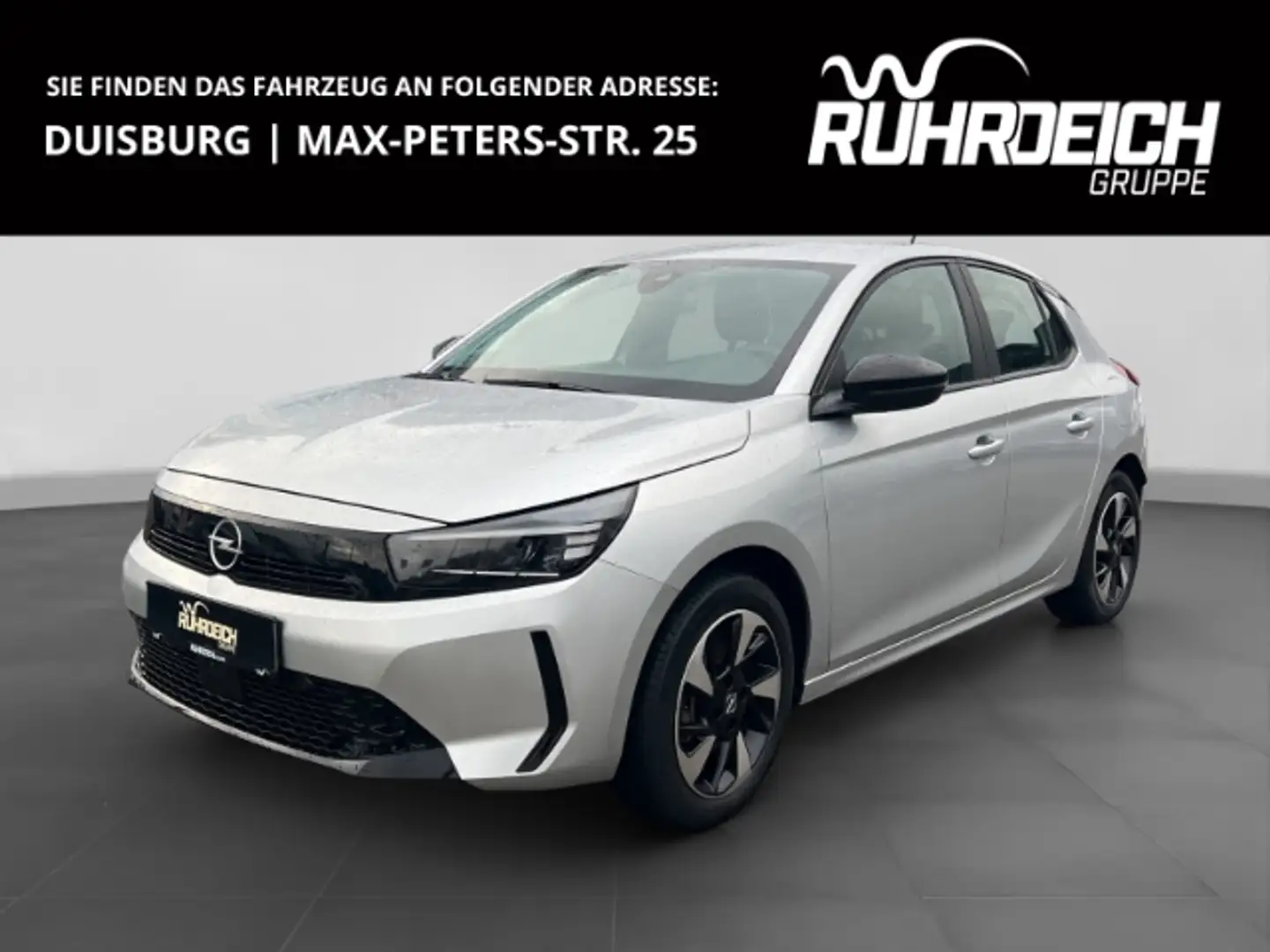 Opel Corsa-e Edition Carplay+LED+PDC v/h+Alu+Klima+ Silber - 1
