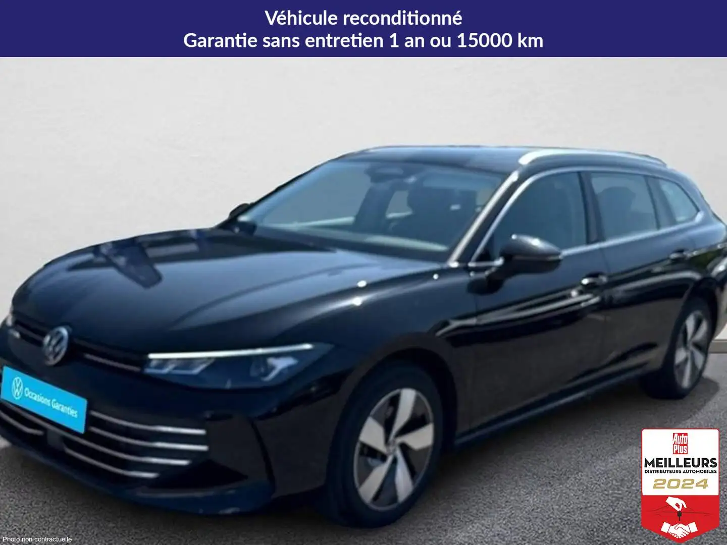 Volkswagen Passat 1.5 etsi opf 150 dsg7 life plus Noir - 1