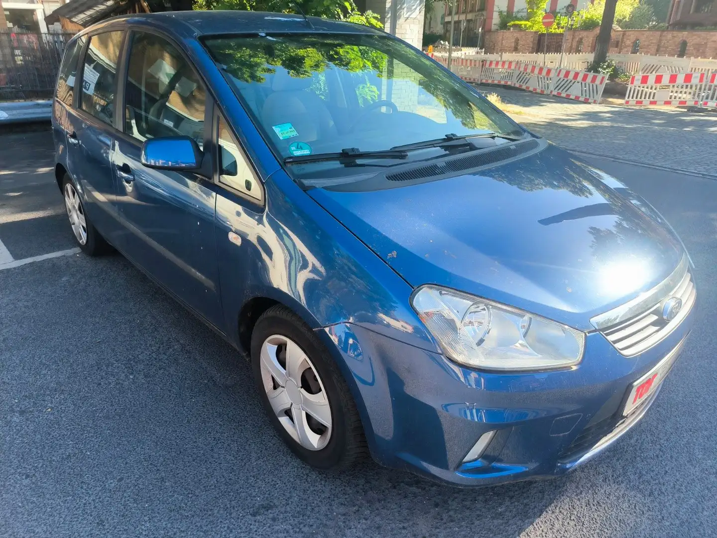 Ford C-Max 1,6 Style Blauw - 1