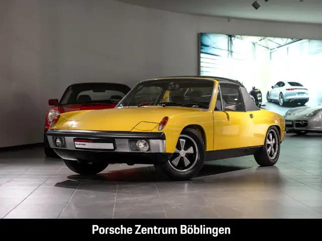 Porsche 914 /6 Sportomatic 12.750 km 3-Hand Zitronengelb