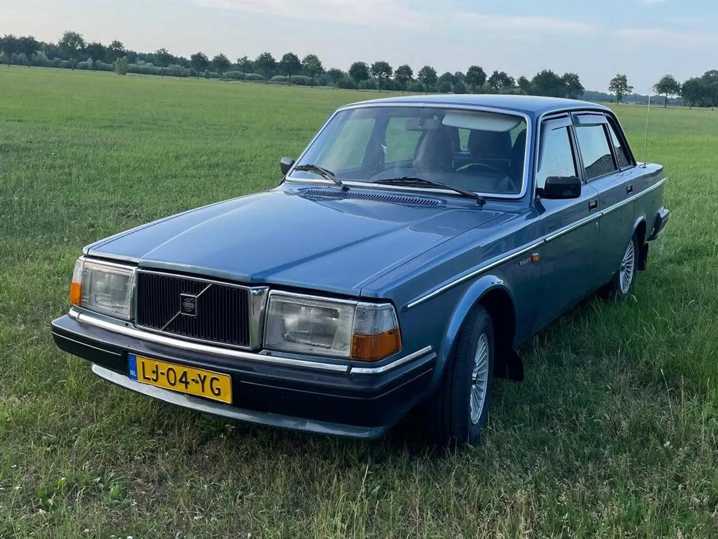 Volvo 240 240 2.3 GL Bleu - 1