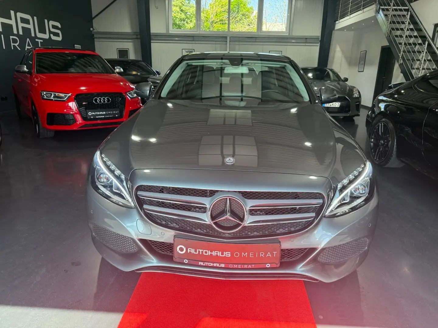 Mercedes-Benz C 200 d BlueTec 2-Hand/LED/Navi/Leder/Org.50tkm Grau - 2