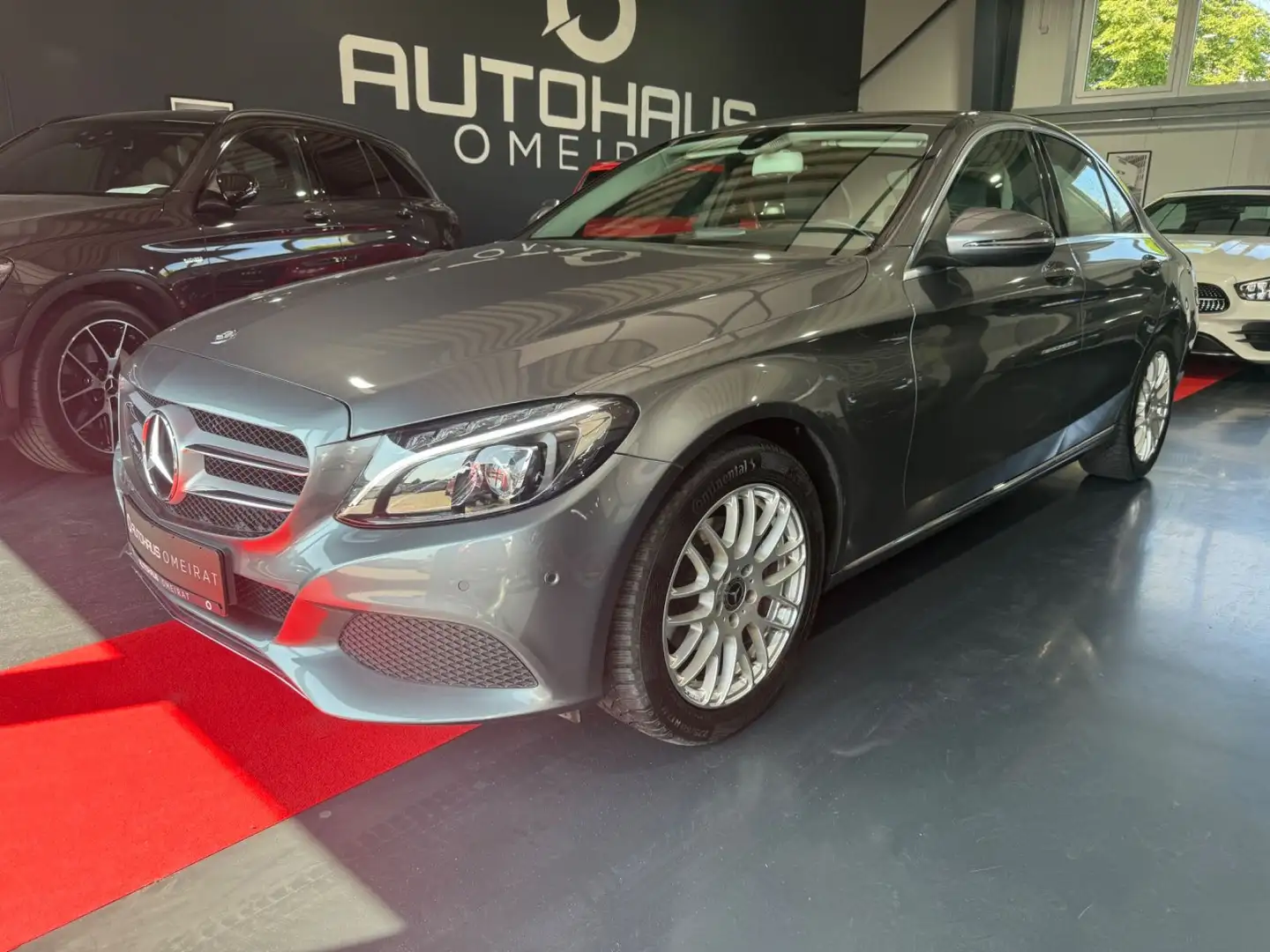 Mercedes-Benz C 200 d BlueTec 2-Hand/LED/Navi/Leder/Org.50tkm Grau - 1