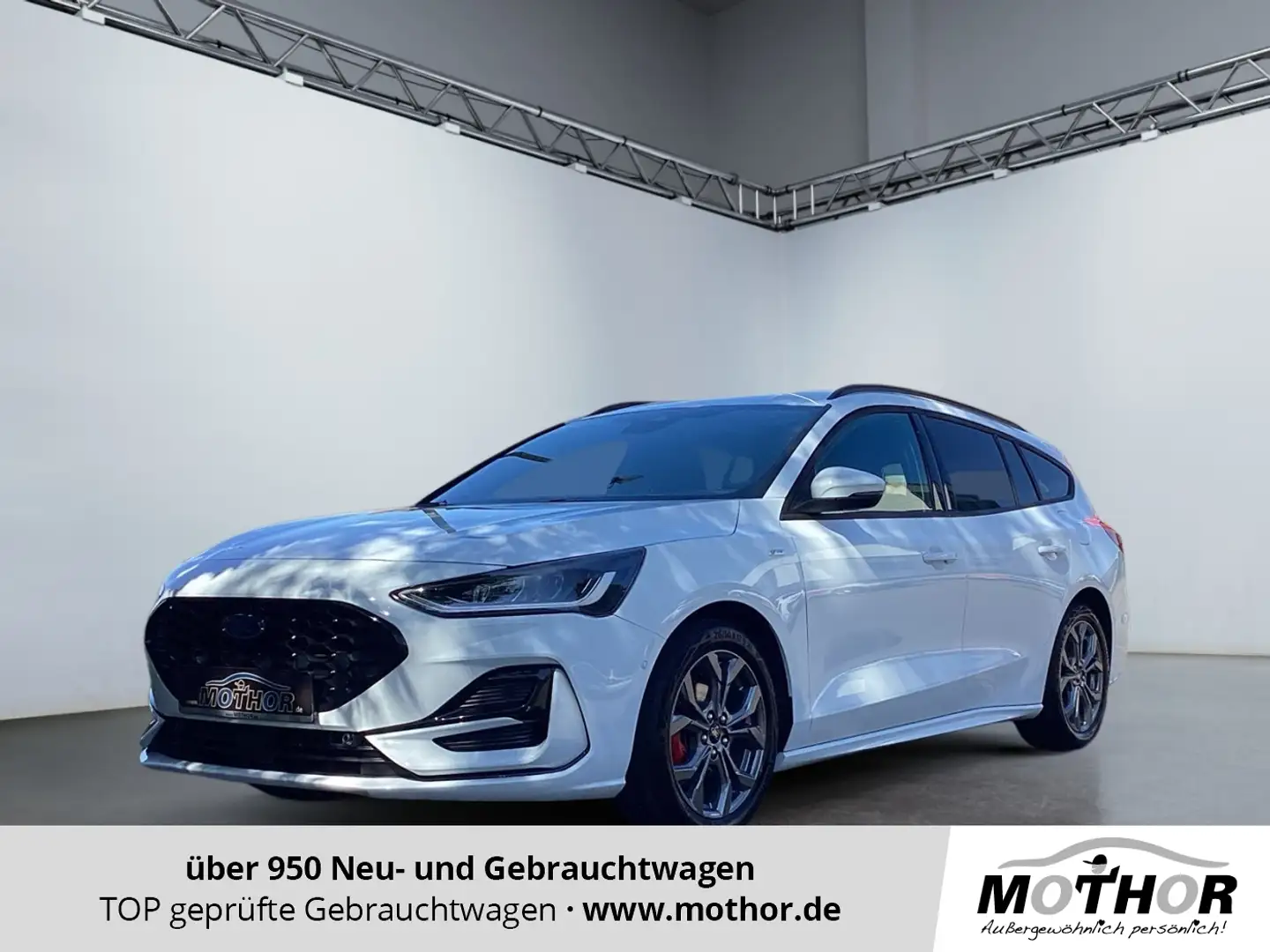 Ford Focus Turnier ST-Line 1.0 EcoBoost ACC NAVI KAM Bianco - 1