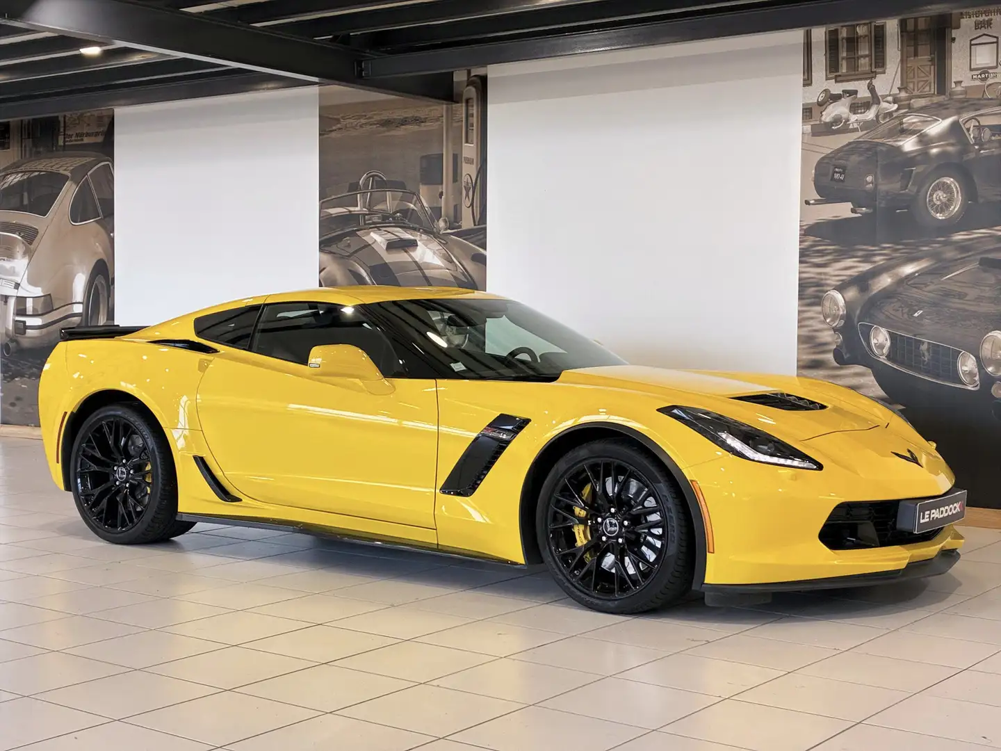 Chevrolet Corvette Z06 Gelb - 1