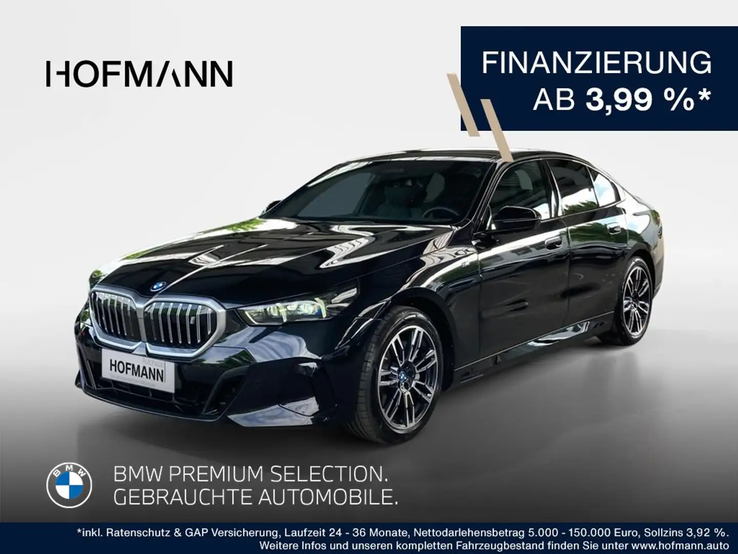 BMW i5 M Sport Schwarz - 1