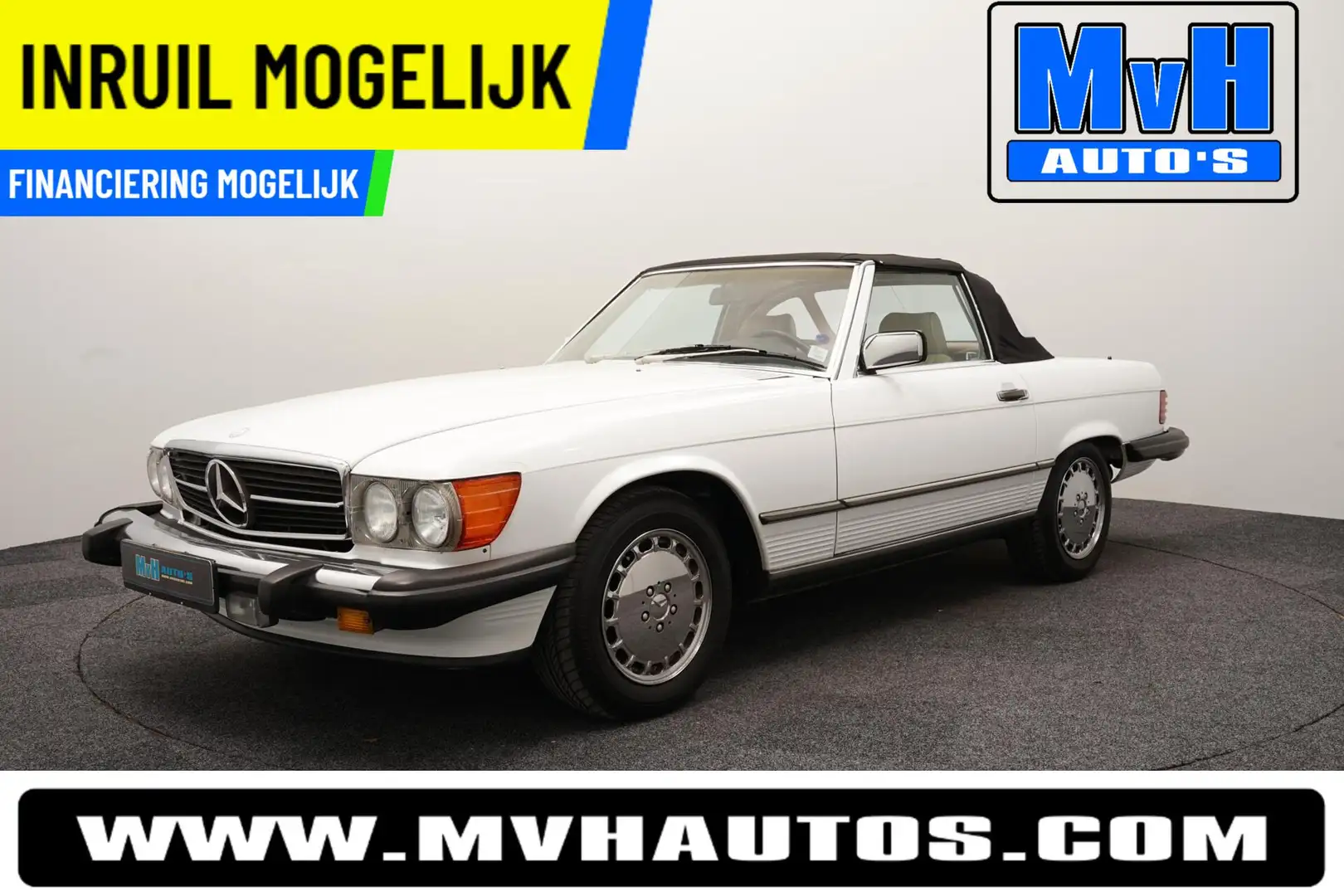 Mercedes-Benz SL 560 SL|Roestvrij-Californische klassieker Blanco - 1
