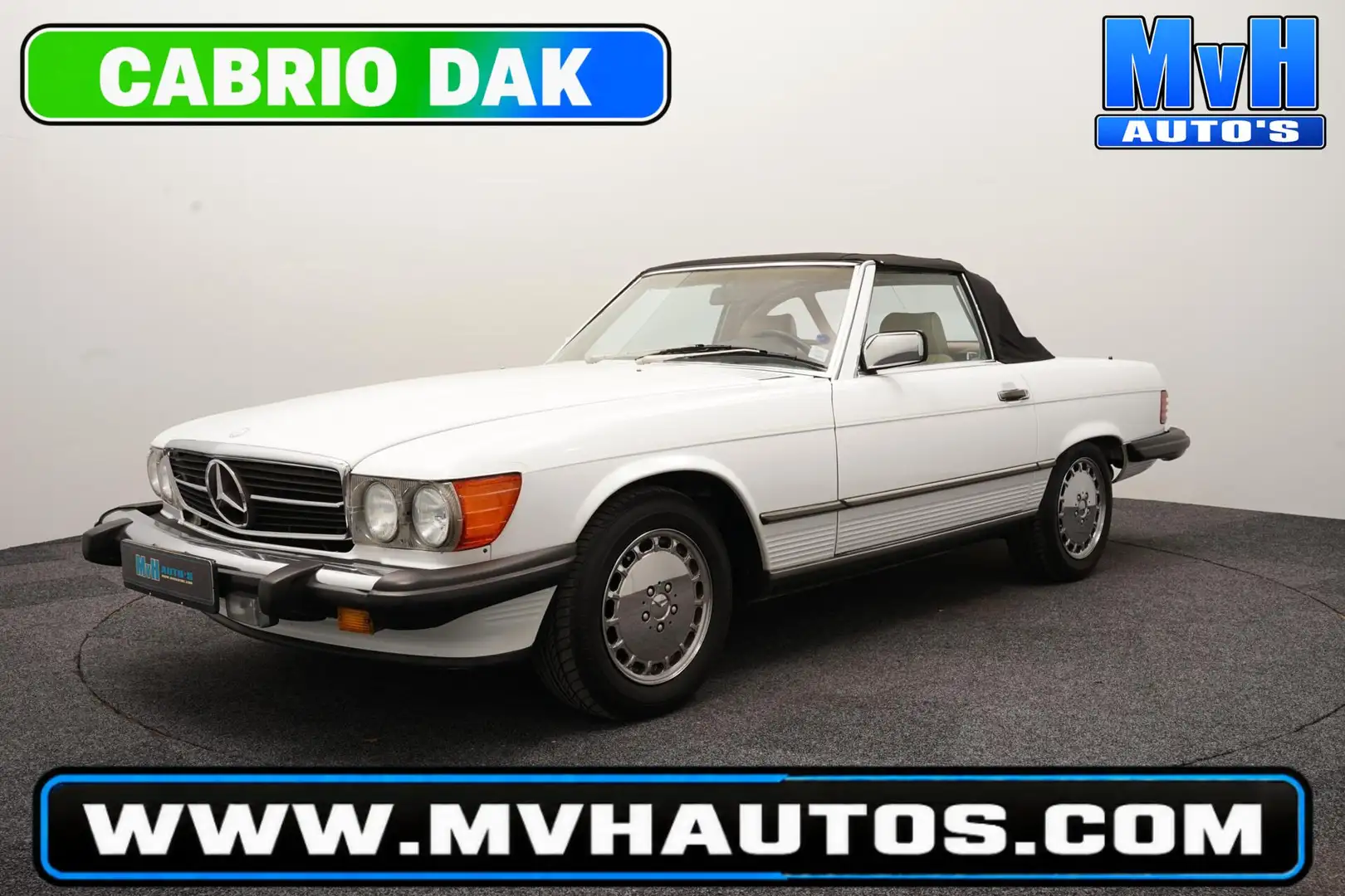 Mercedes-Benz SL 560 SL|Roestvrij-Californische klassieker Weiß - 1
