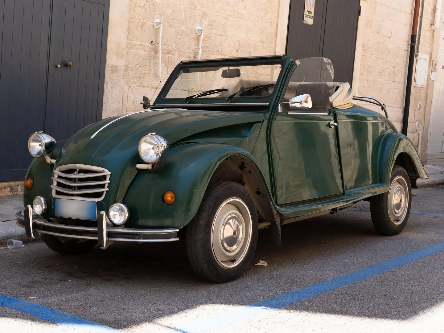 Citroen 2CV Grün - 2