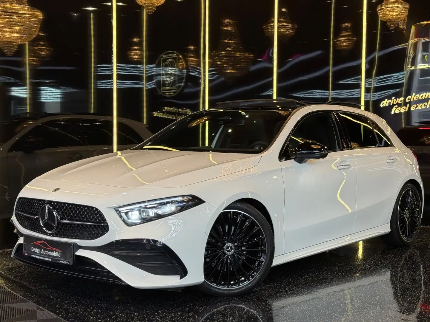 Mercedes-Benz A 200 D AMG LINE* PANO/360*/MEMORY/TEMP/KLIMAA. Weiß - 1