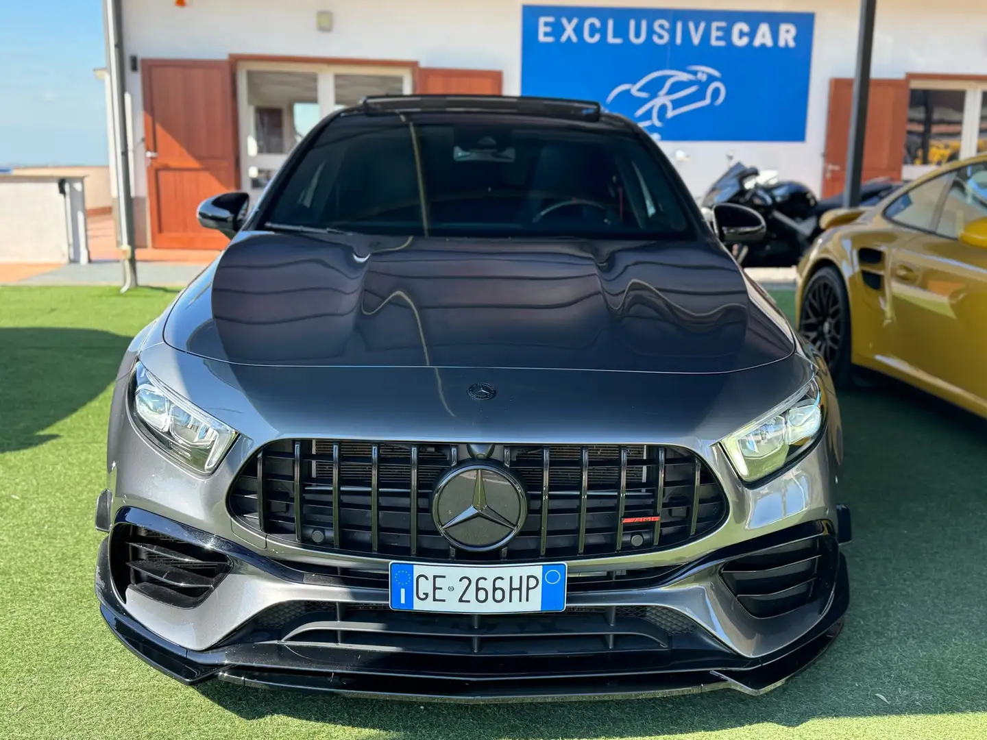 Mercedes-Benz A 45 AMG S 4matic+ auto AERO KIT capristo Grigio - 2