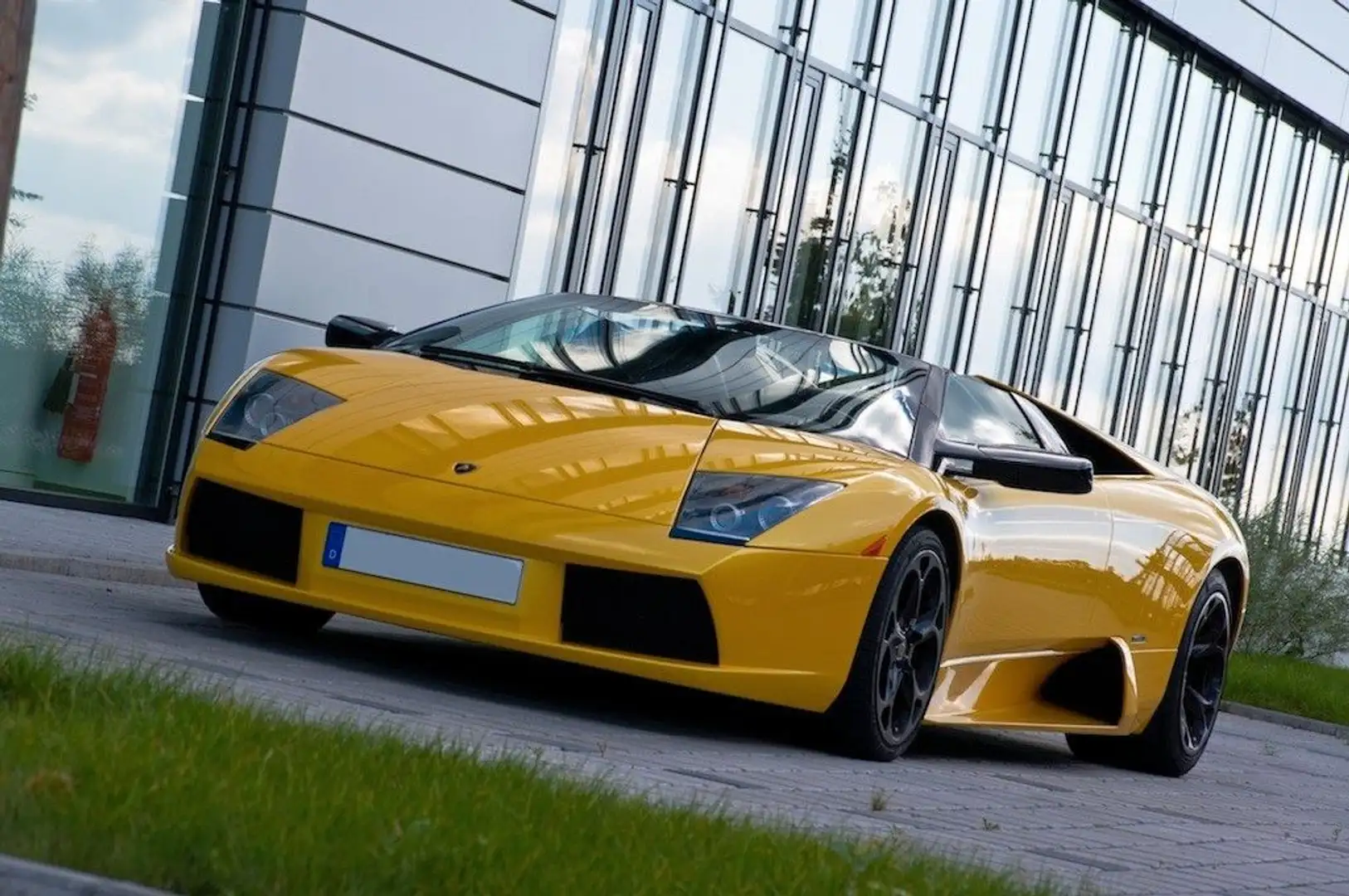 Lamborghini Murciélago Roadster LP580*Service Neu*Deutsch* Żółty - 1