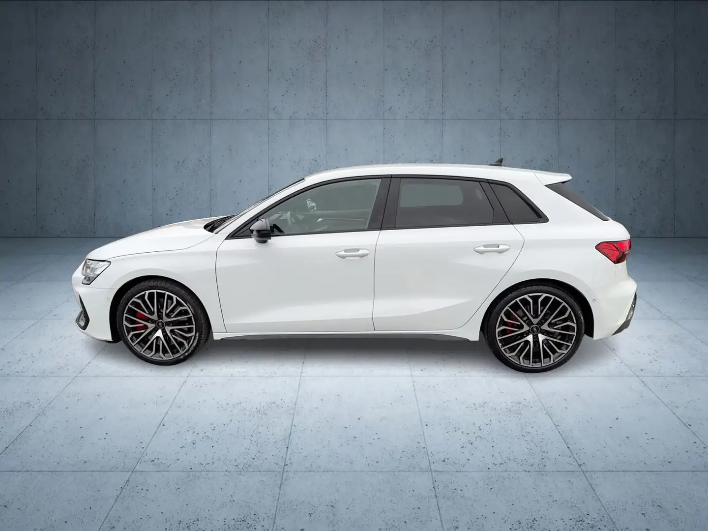 Audi S3 Matrix/Nav/ASI/19"/sound/3xIsofix Weiß - 2