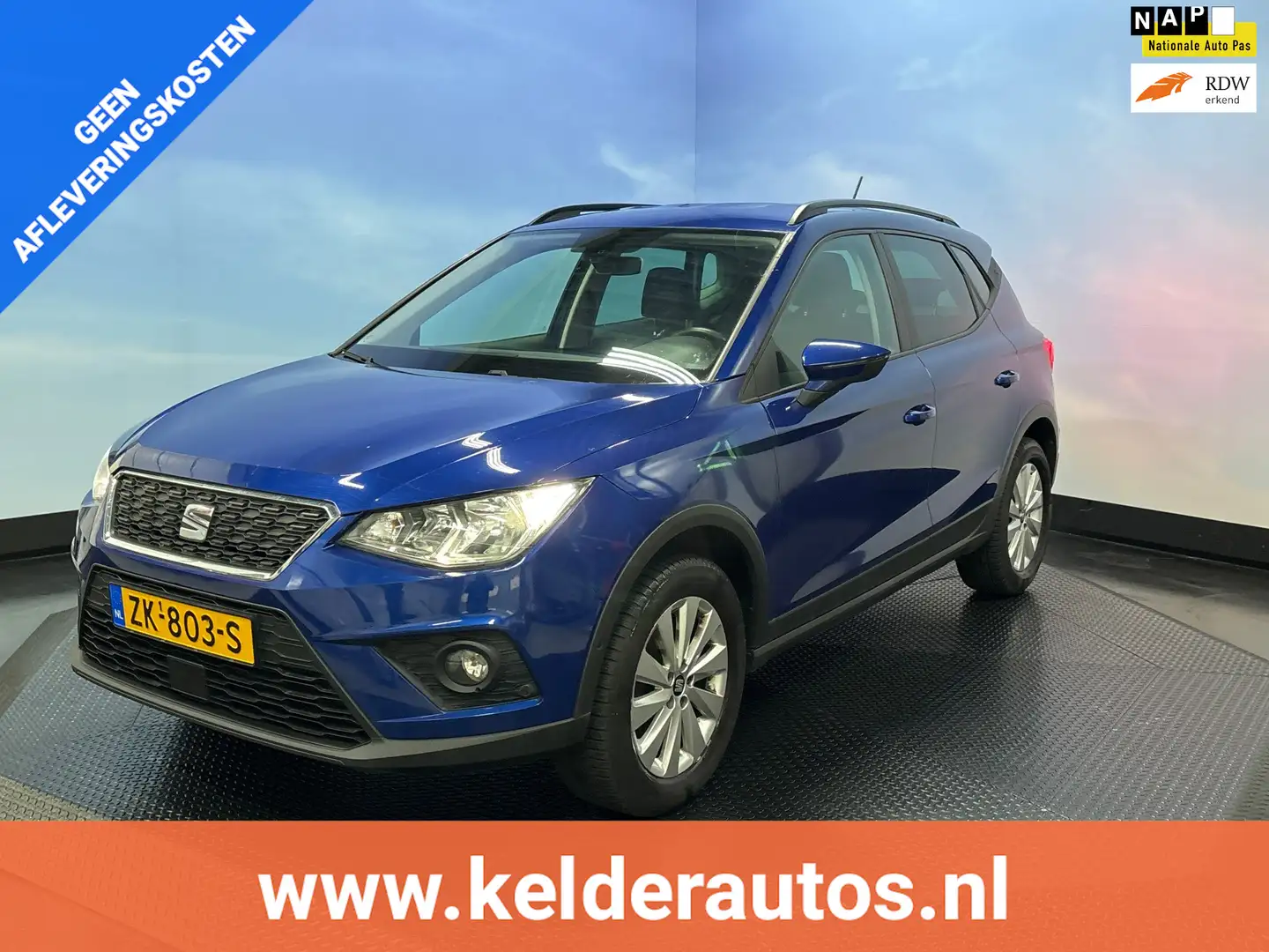 SEAT Arona 1.0 TSI Style Business Intense 360 camera, Carplay Blauw - 1